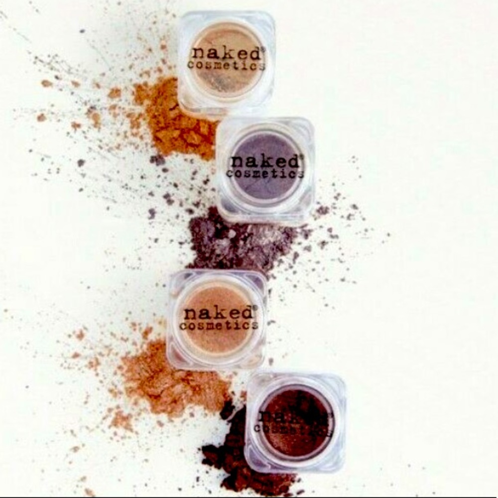 Naked cosmetics pigments